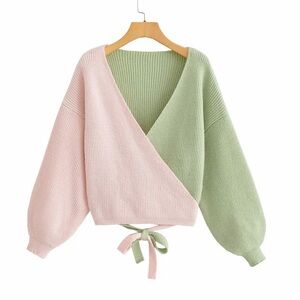 Beginning Boutique Colorblock Sweater